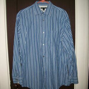 BANANA REPUBLIC Men's Long Sleeve Shirt Size LARGE